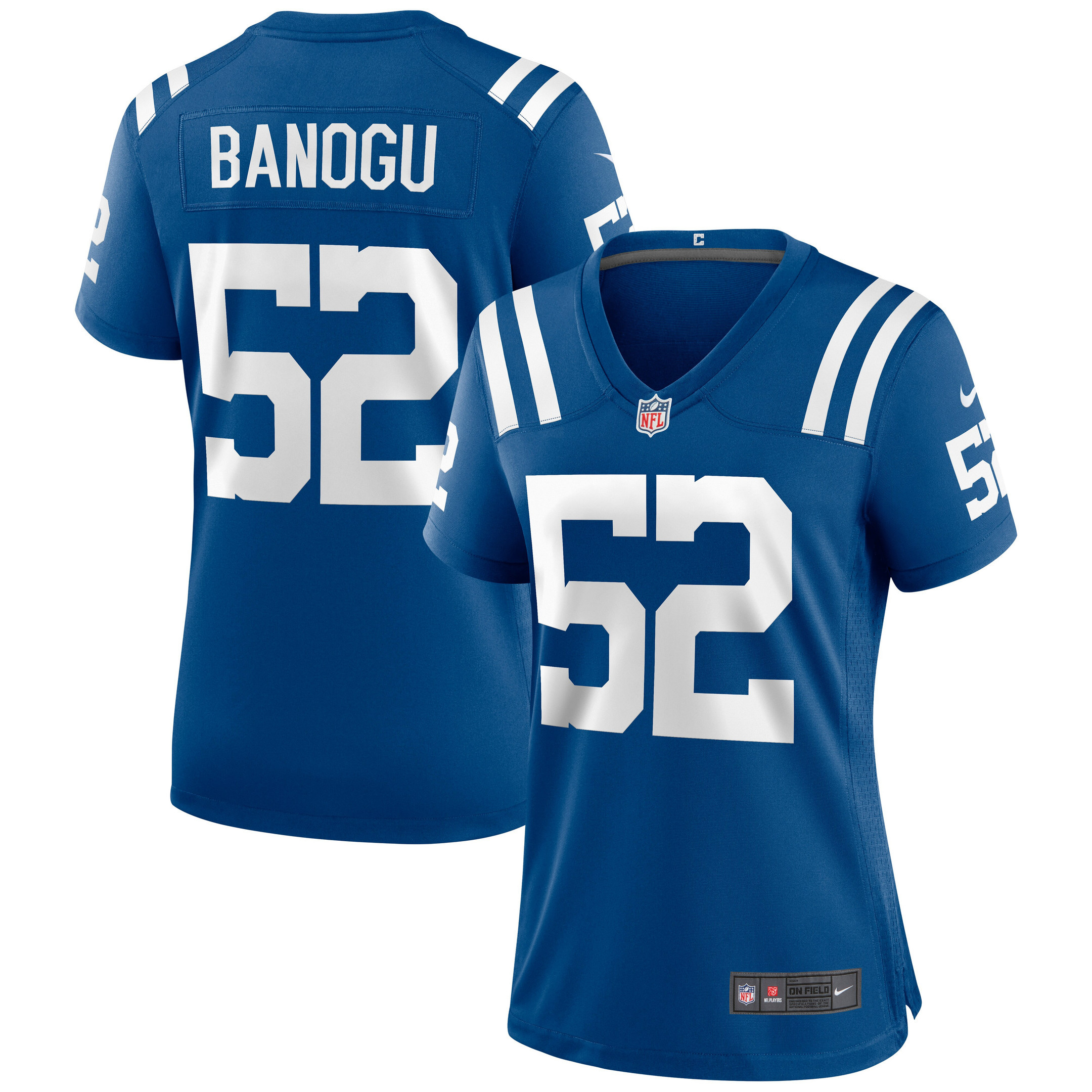 Ben Banogu Indianapolis Colts Womens Game Jersey – Royal NFL