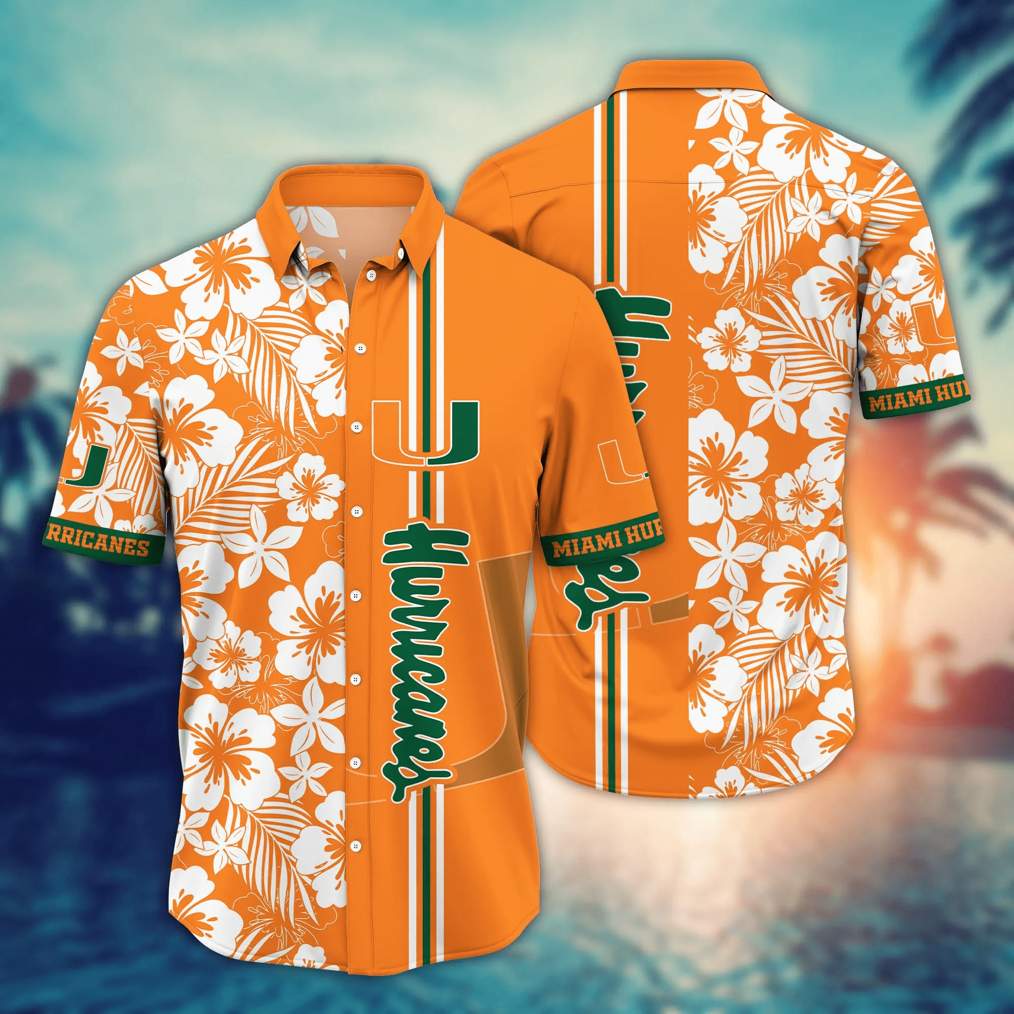 Miami Hurricanes NCCA Hawaiian Shirt Watermelonstime Aloha Shirt