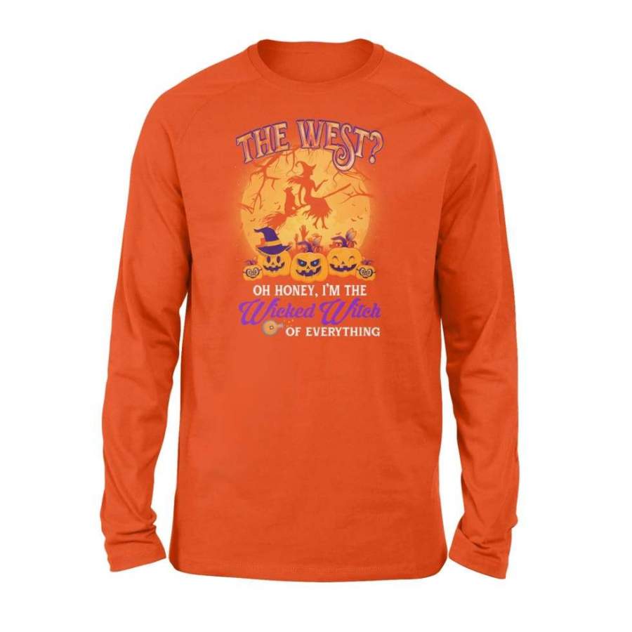 The West Oh Honey I’m The Wicked Witch Of Everything Golden Retriever Halloween Costume – Standard Long Sleeve
