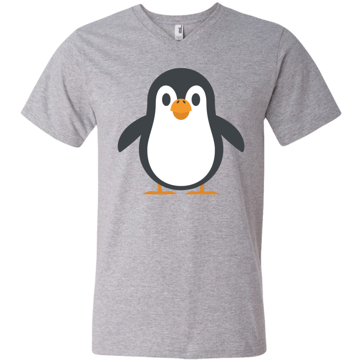 Happy Penguin Emoji Men’S V-Neck T-Shirt