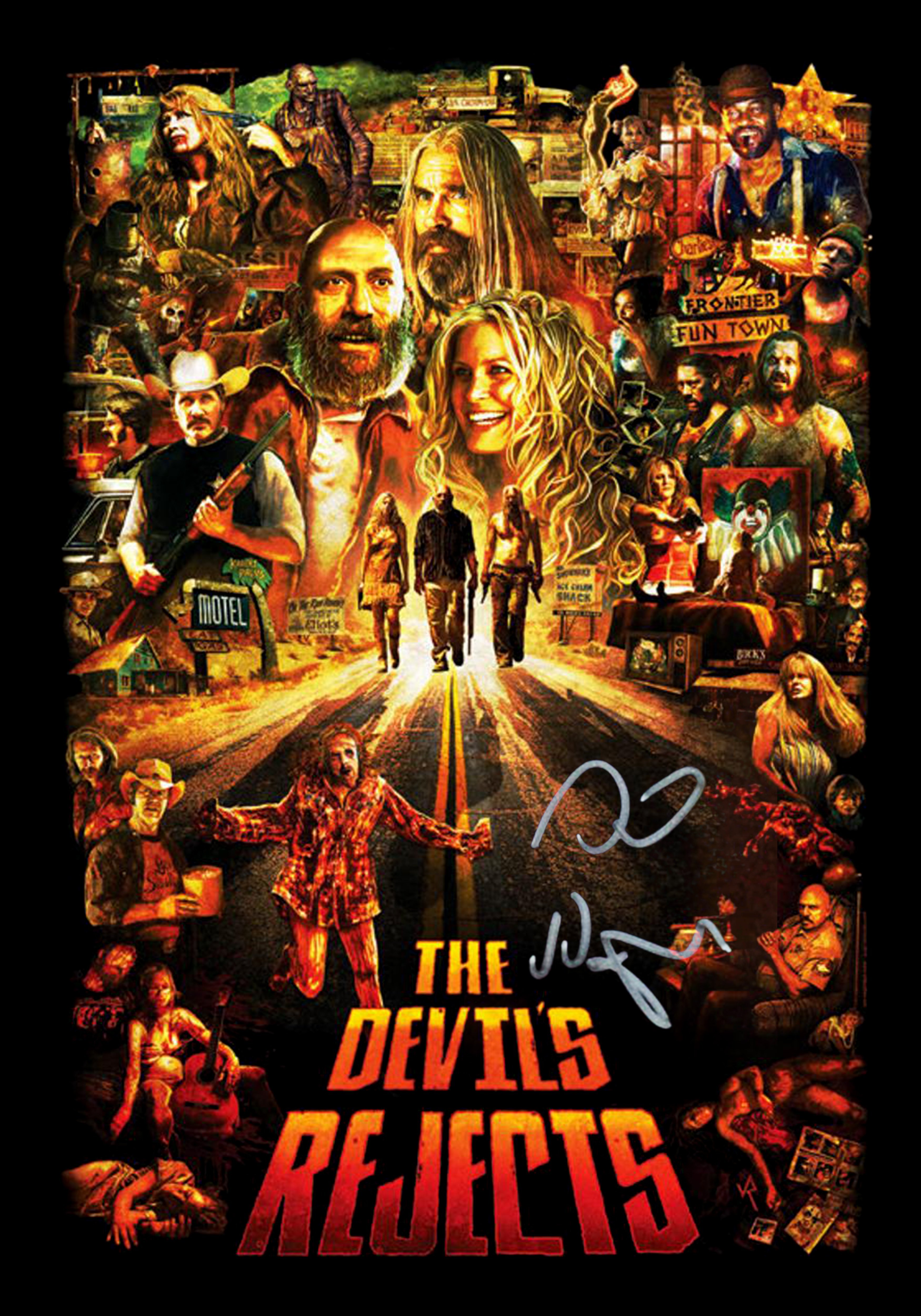 The Devil’S Rejects Poster Signed By Sid Haig Artwork Poster – MrDad Store