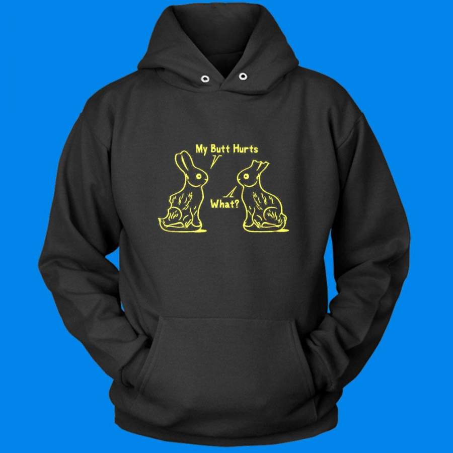 Rabbit Easter Funny Men’S Hoodie