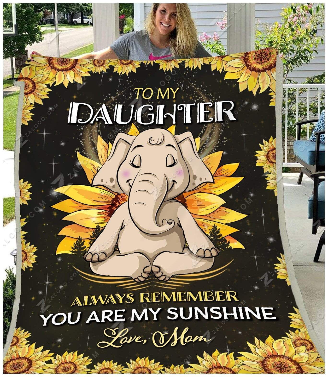 Blanket – Elephant – To My Daughter – My Sunshine