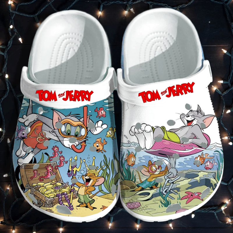 Tom and Jerry Crocs Clog Shoes 2