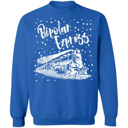 Bipolar Express Ugly Christmas Sweater 2021