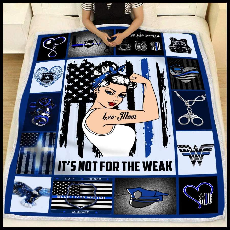 Blanket Gift For  Leo Mom  It’s Not For The Weak