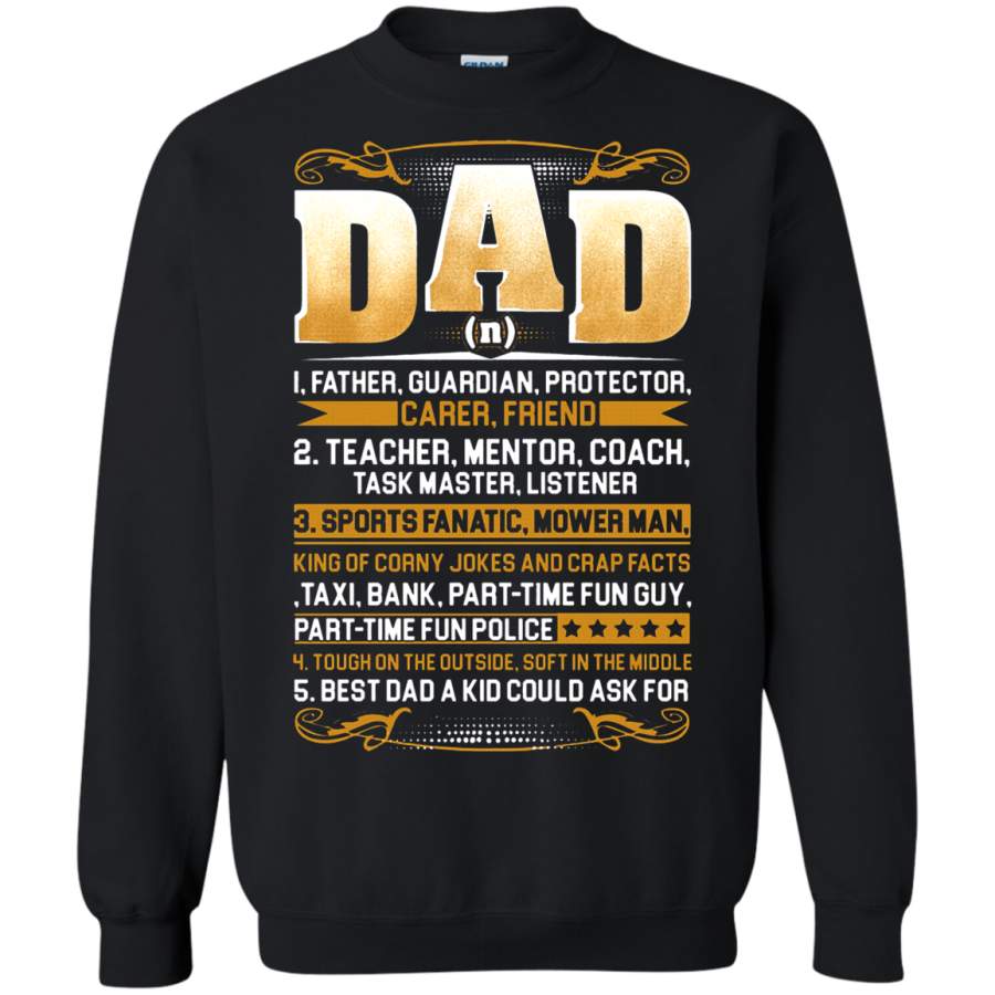 AGR I Father Guardian Protector Dad Definition Sweatshirt