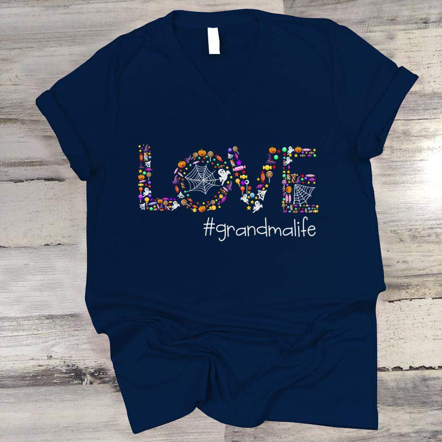 PERSONALIZED LOVE GRANDMA HALLOWEEN SHIRT