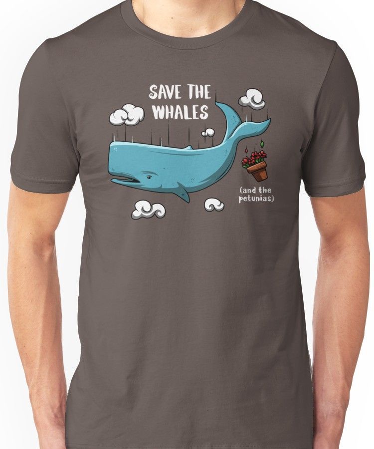 Save The Whales shirt