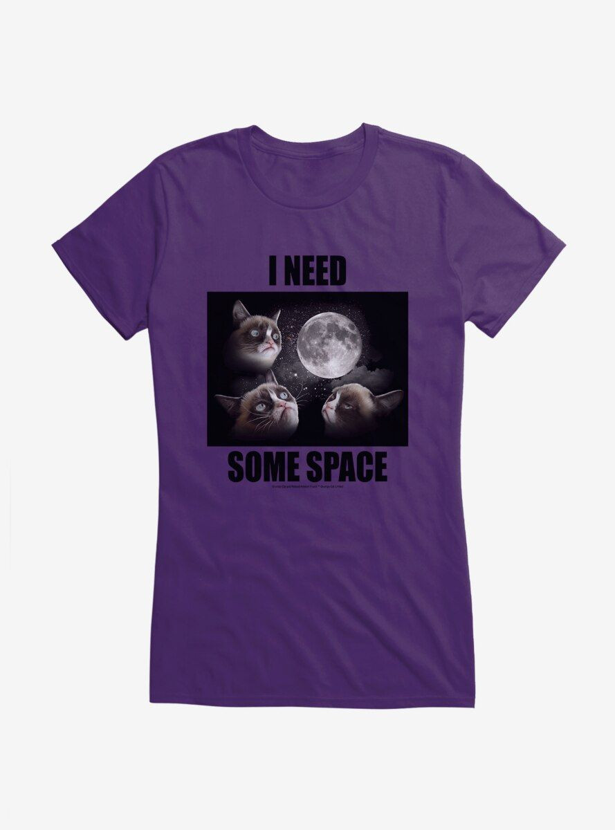 Grumpy Cat I Need Some Space Girls Shirt