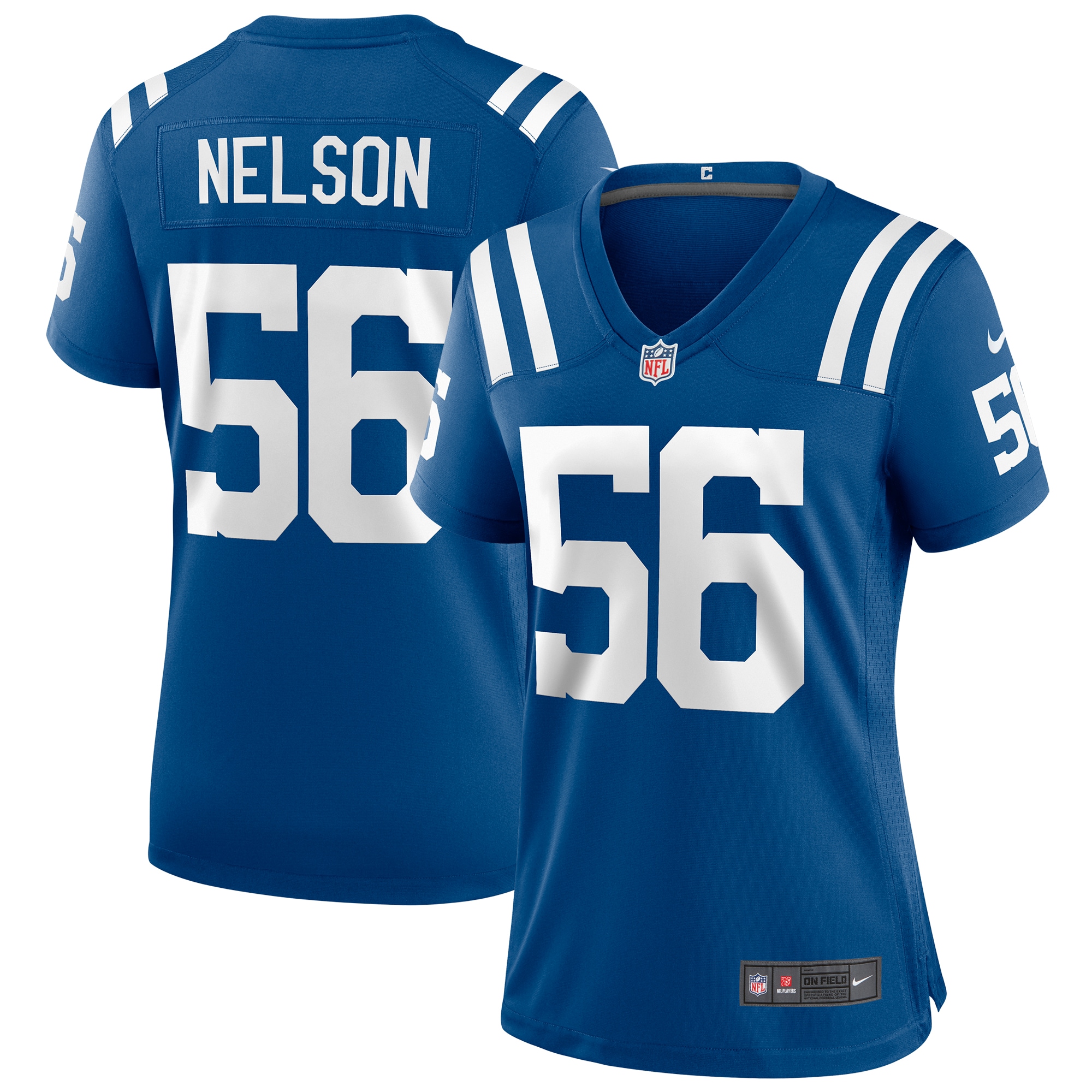 Quenton Nelson Indianapolis Colts Women's Player Game Jersey – Royal