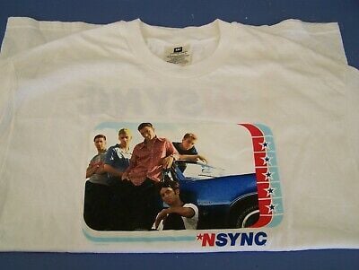 Vintage Original Early Nsync  T Shirt 2 Sided  Winterland  Htf 5959