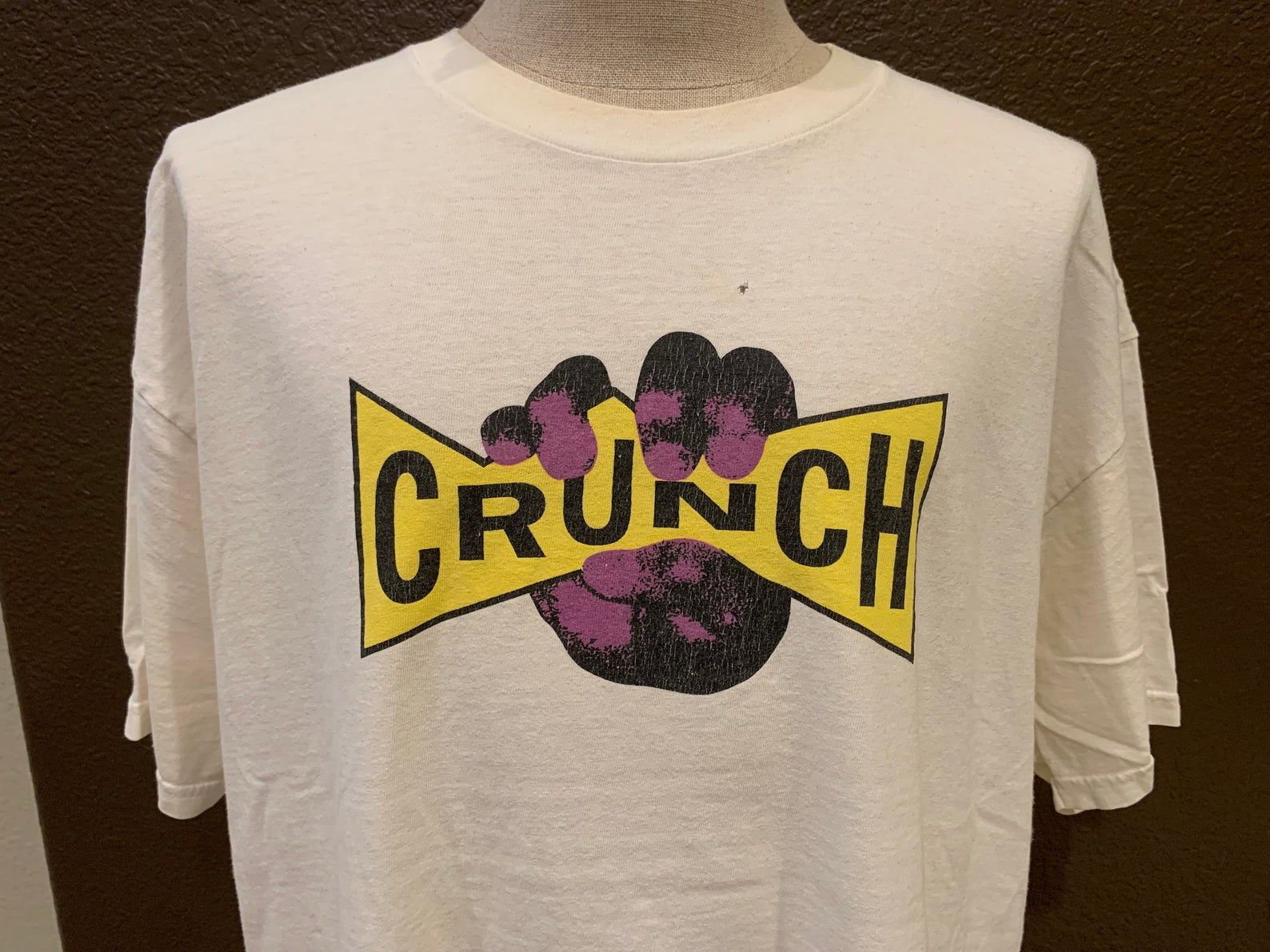 Vtg 90’s Crunch Gym Fist T-Shirt