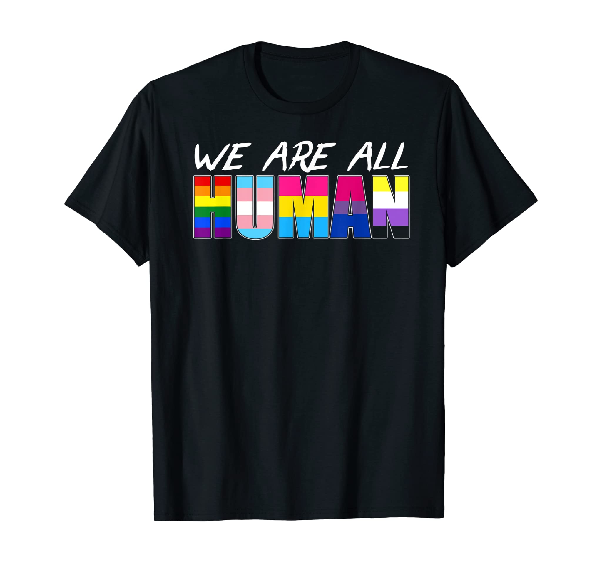 We Are All Human Lgbt T-Shirt