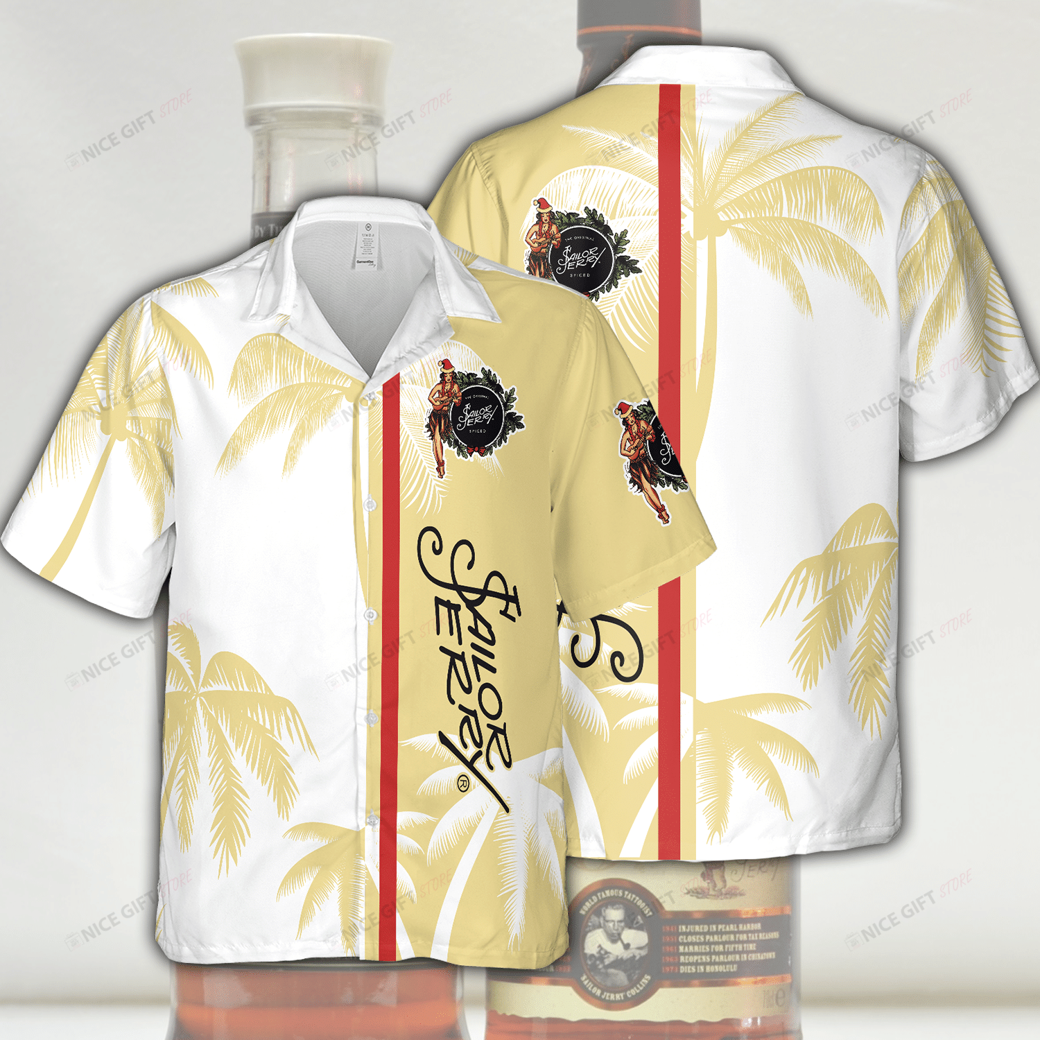 Sailor Jerry Hawaiian Shirt 3Hs-O4F0