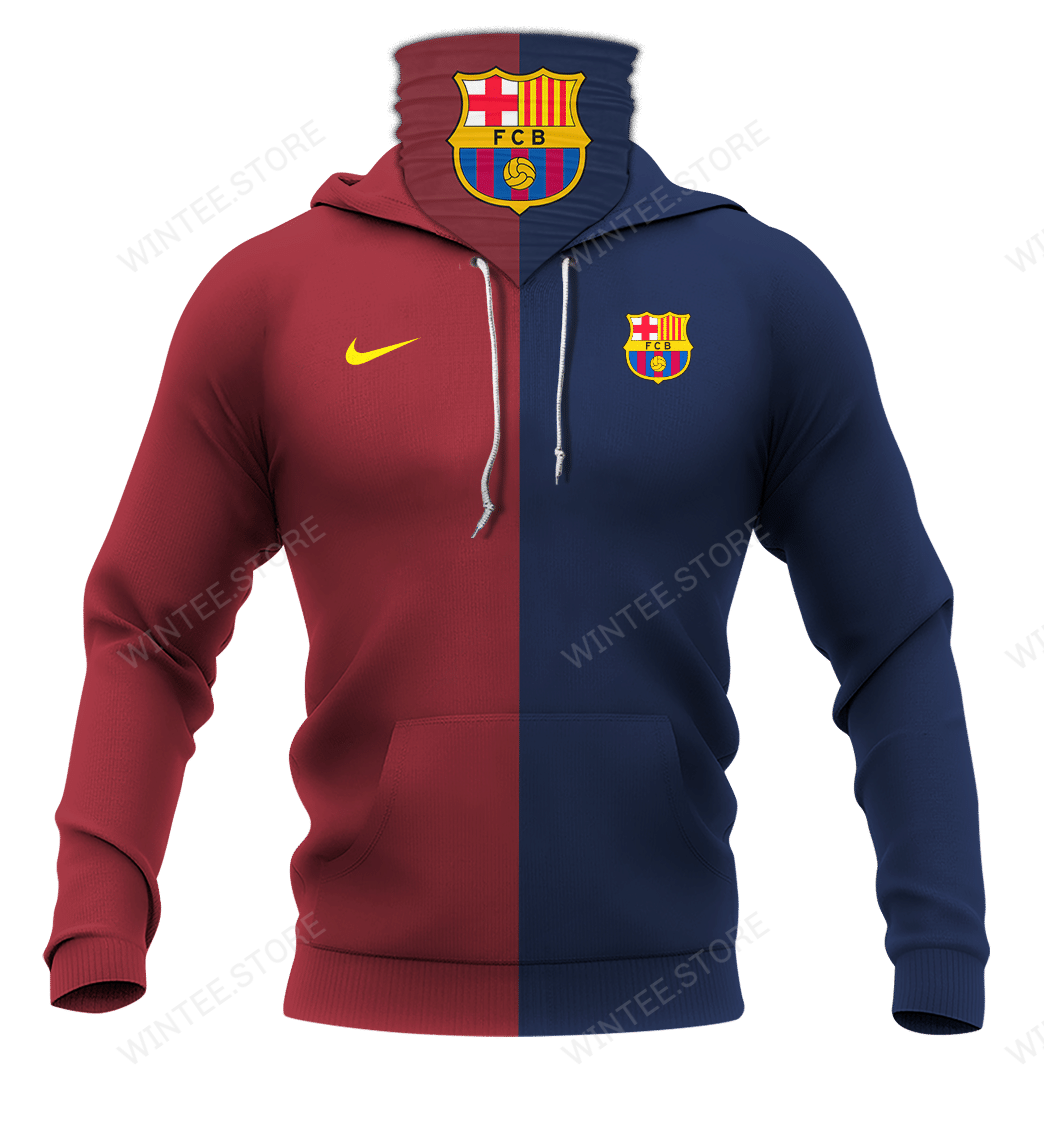 01FCBarcelona003 |HoodieMask| CUSTOMIZE YOUR NAME & NUMBER