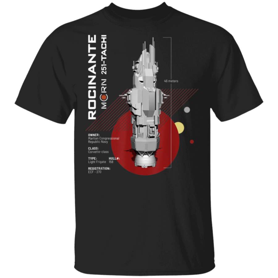 The Expanse Rocinante Ship T-Shirt