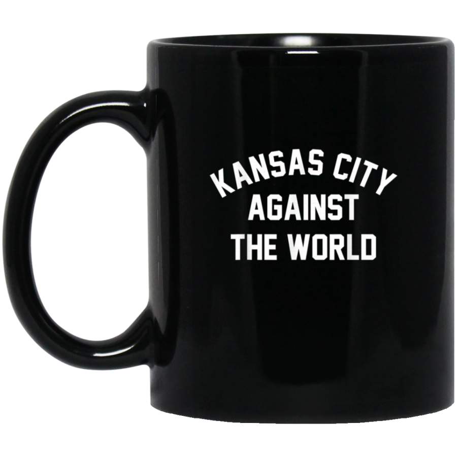 Kansas City Against The World Football Baseball Basketball Mug