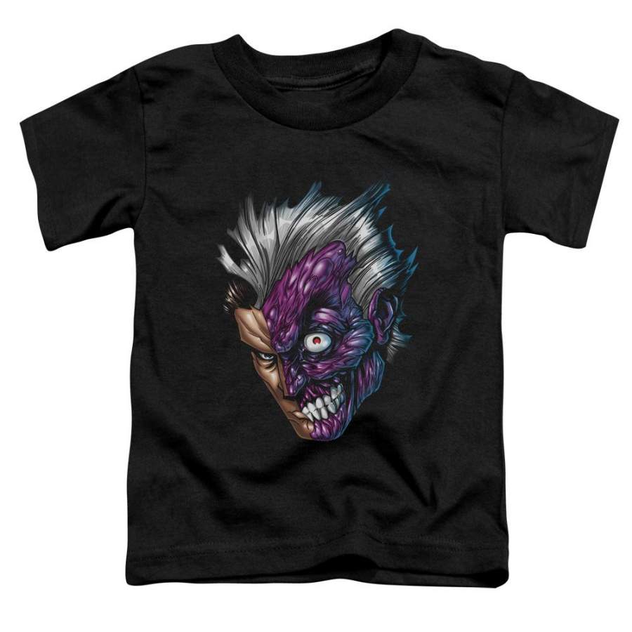 Batman – Just Face Short Sleeve Toddler Tee