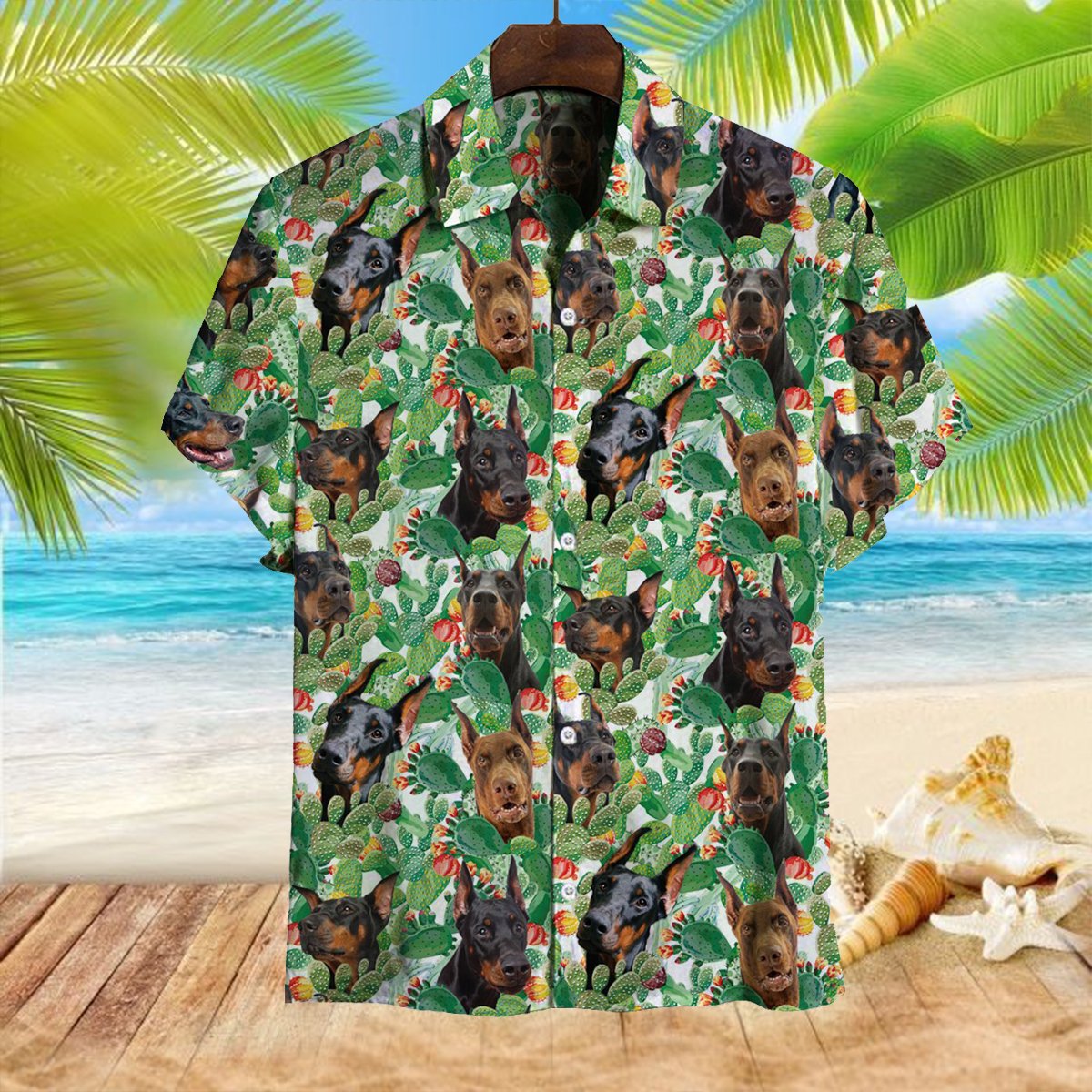 Doberman Pinscher Hawaii Shirt Ha65557