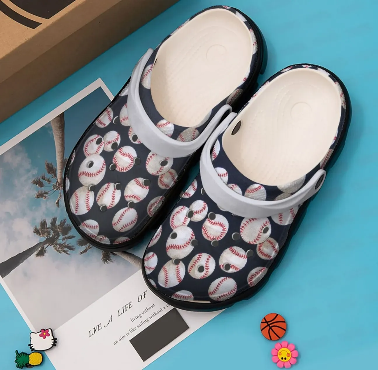 Baseball Personalized Clog Custom Crocss Comfortablefashion Style Comfortable For Women Men Kid Print 3D Baseballs