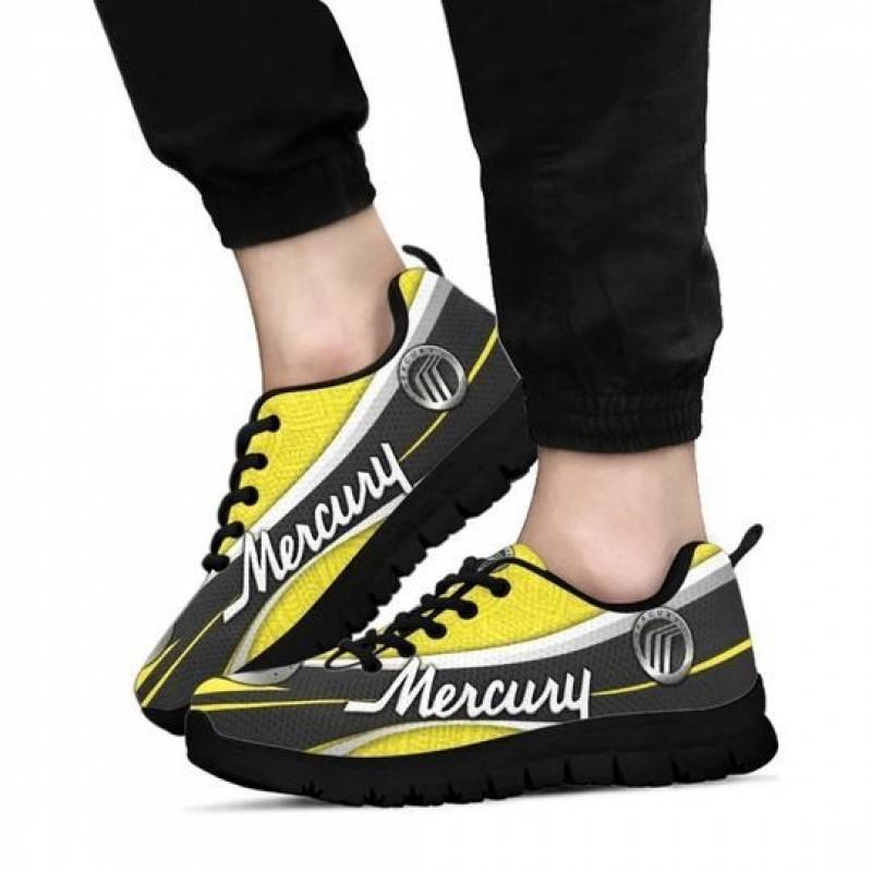 3D Printed Mercury TDV Sneakers For Men & Women Ver 1 (Yellow)