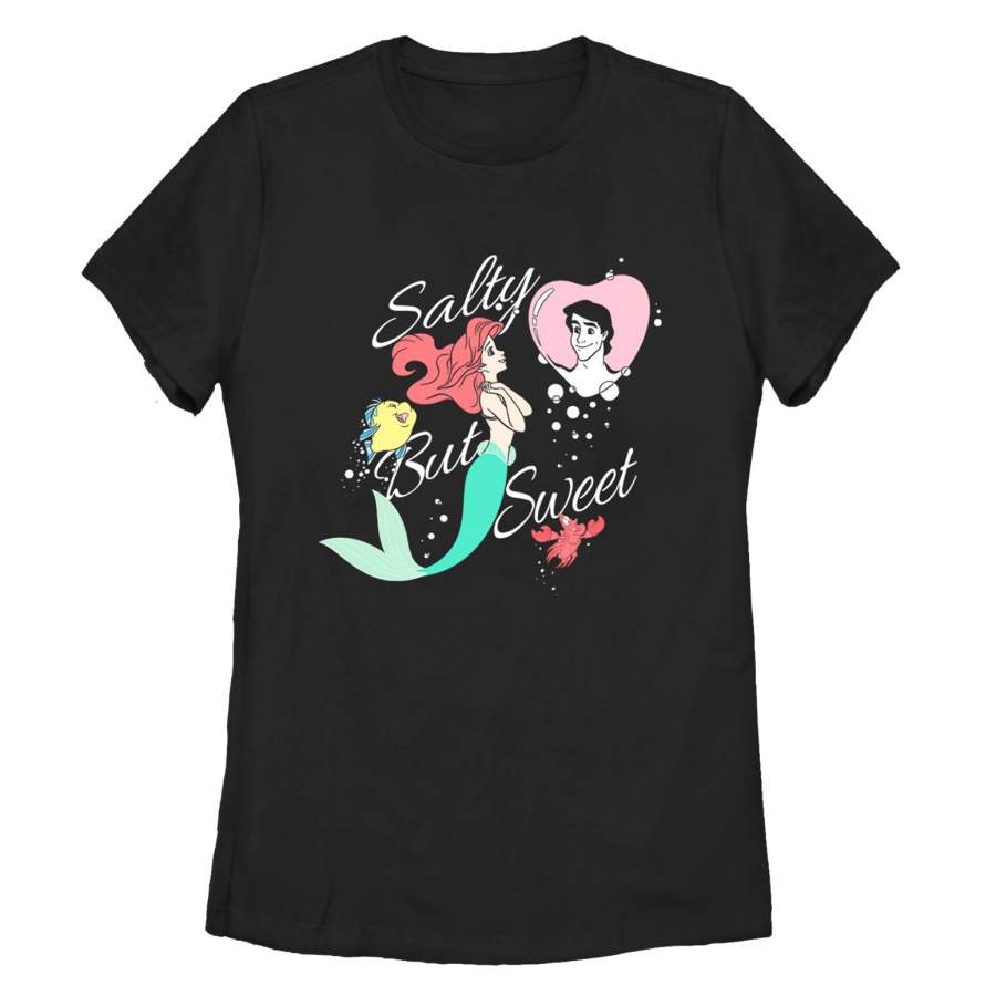 The Little Mermaid Women’s Salty and Sweet  T Shirt