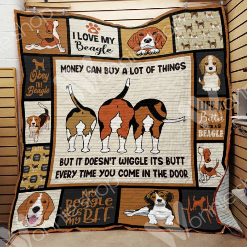 Beagle Dog Blanket OCT1801 85O36