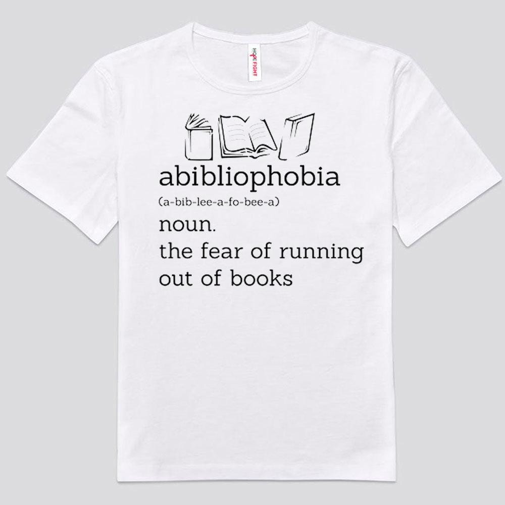 Abibliophobia Book Shirts - ReadingLLC