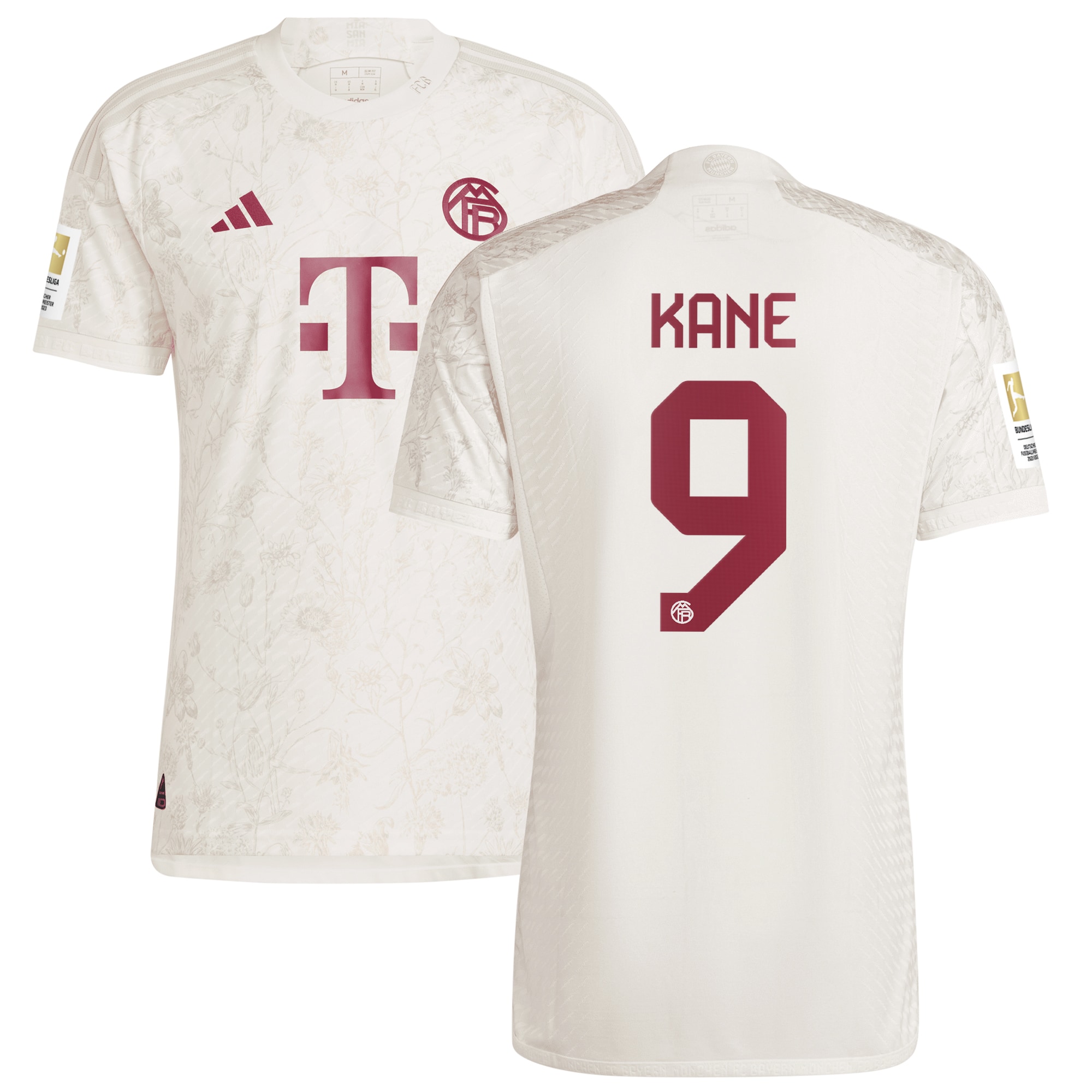 Harry Kane Bayern Munich 2023/24 Third Authentic Player Jersey – White