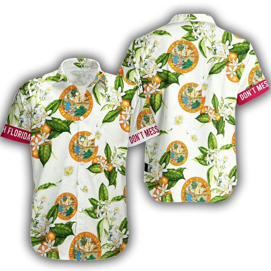 Hawaii Aloha Shirts Dont Mess With Florida Ha68028