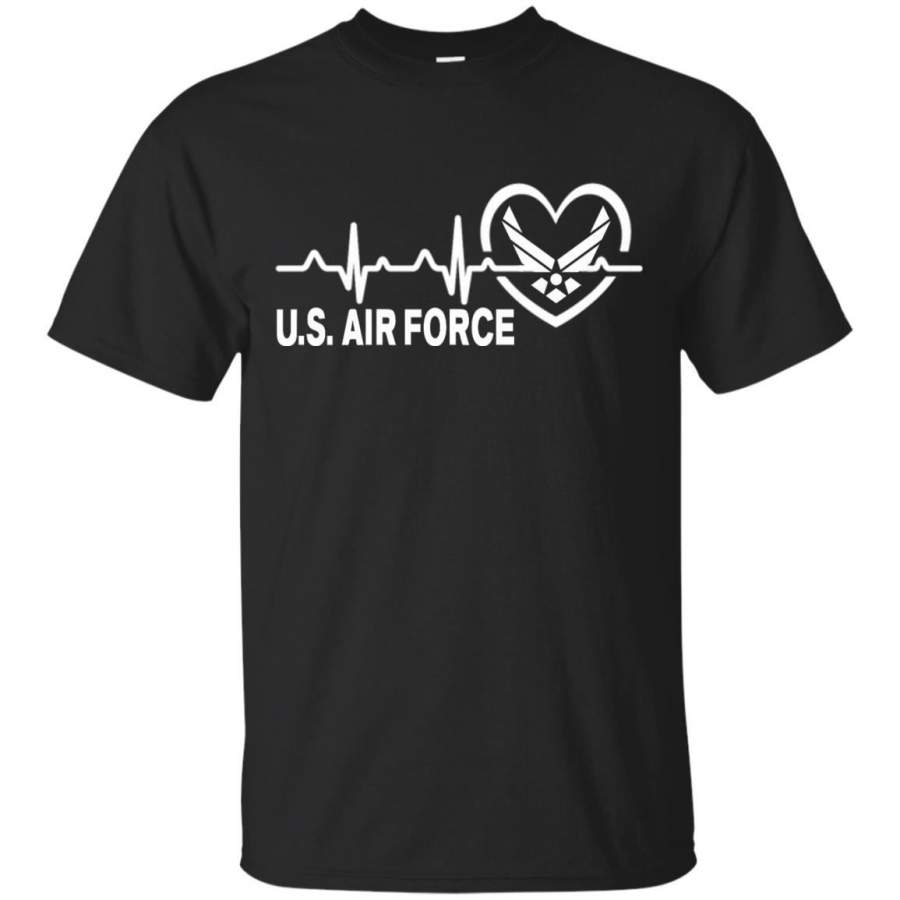 AGR Air Force US in my heart t shirt I love Air Force