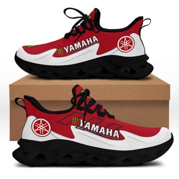 Gift For Racing Lover Red Yamaha F1 Clunky Sneakers Hg