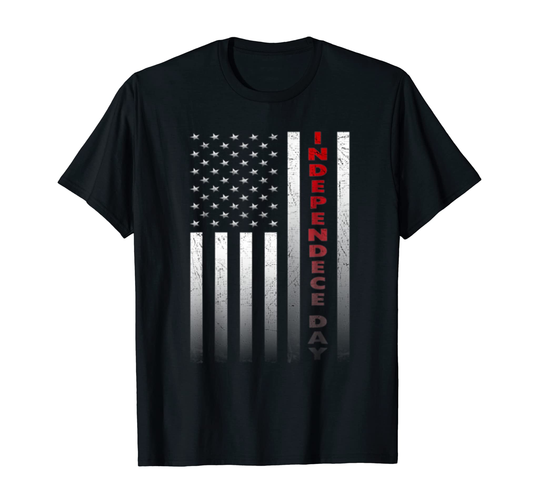 American Flag Independence Day T-Shirt for 4th of July