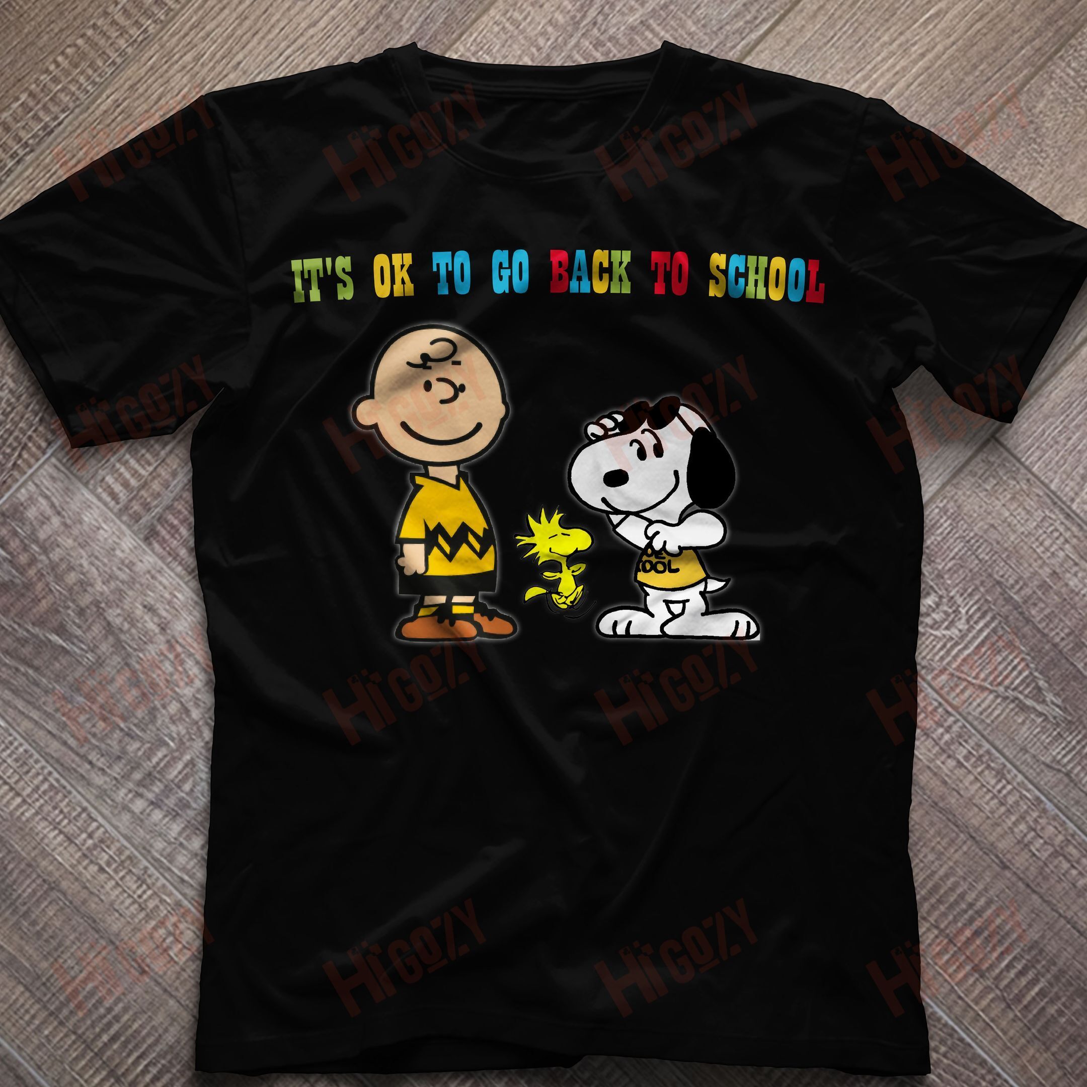 Baeelly™Snoopy Back To School T-Shirt – Lv206