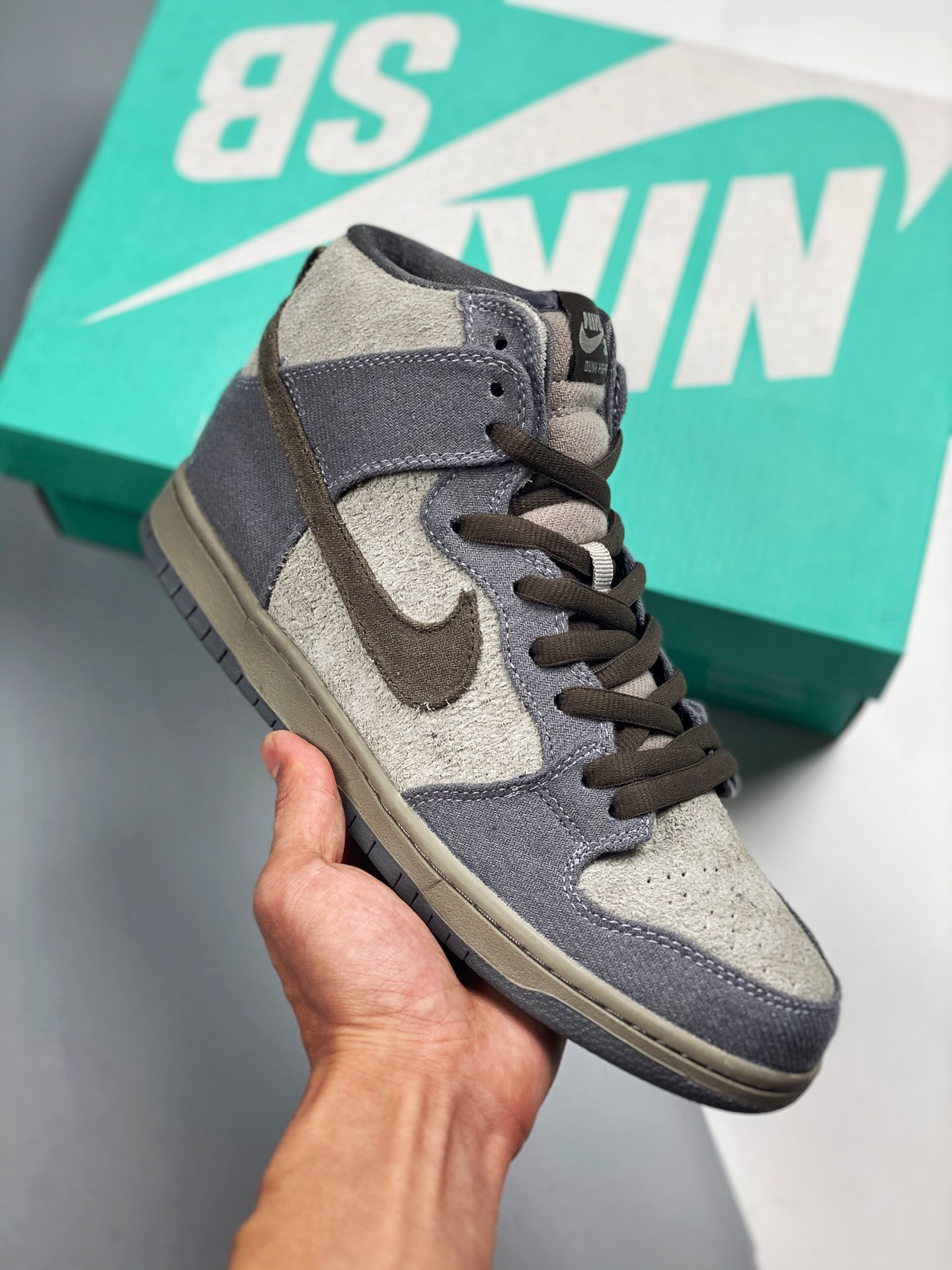 Nike SB Dunk High Tauntaun Medium Grey 5339173