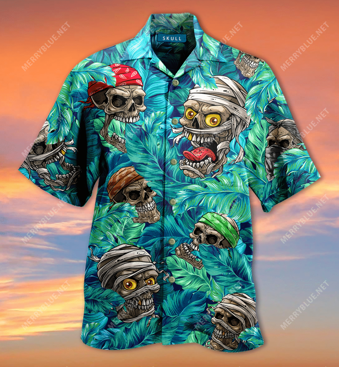 Skulls Hide And Seek Hawaii Shirt Ha100108