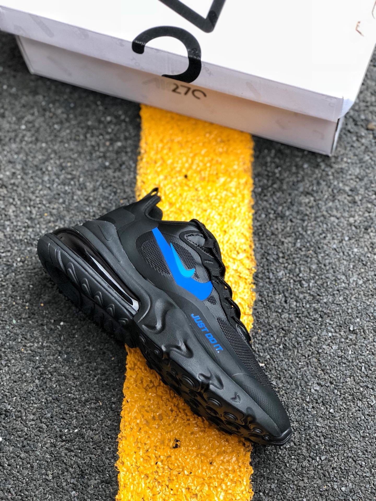 Nike Air Max 270 React ‘Just Do It’ Black CT2203-001 5339817