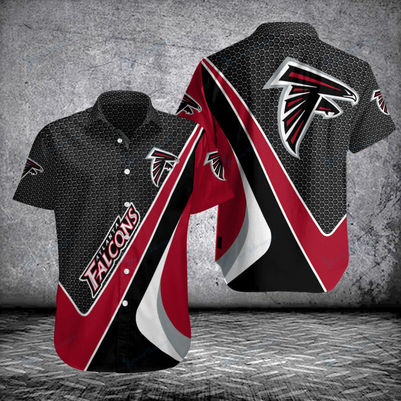 Atlanta Falcons Button Shirts Bg24