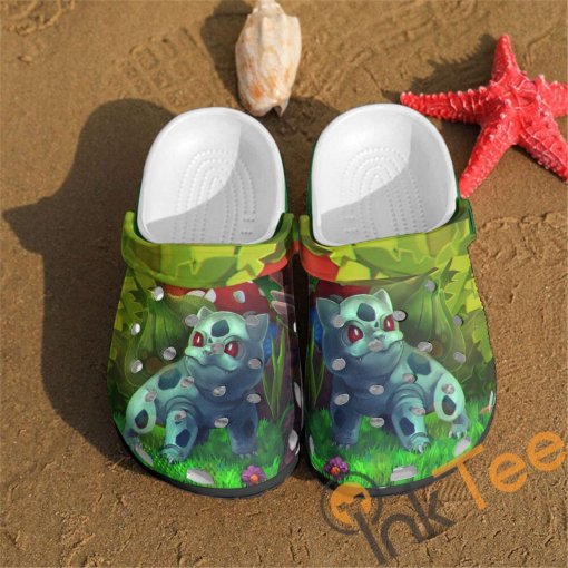 Bulbasaur Pokemon Custom Best Seller Personalized Name Clog Shoes