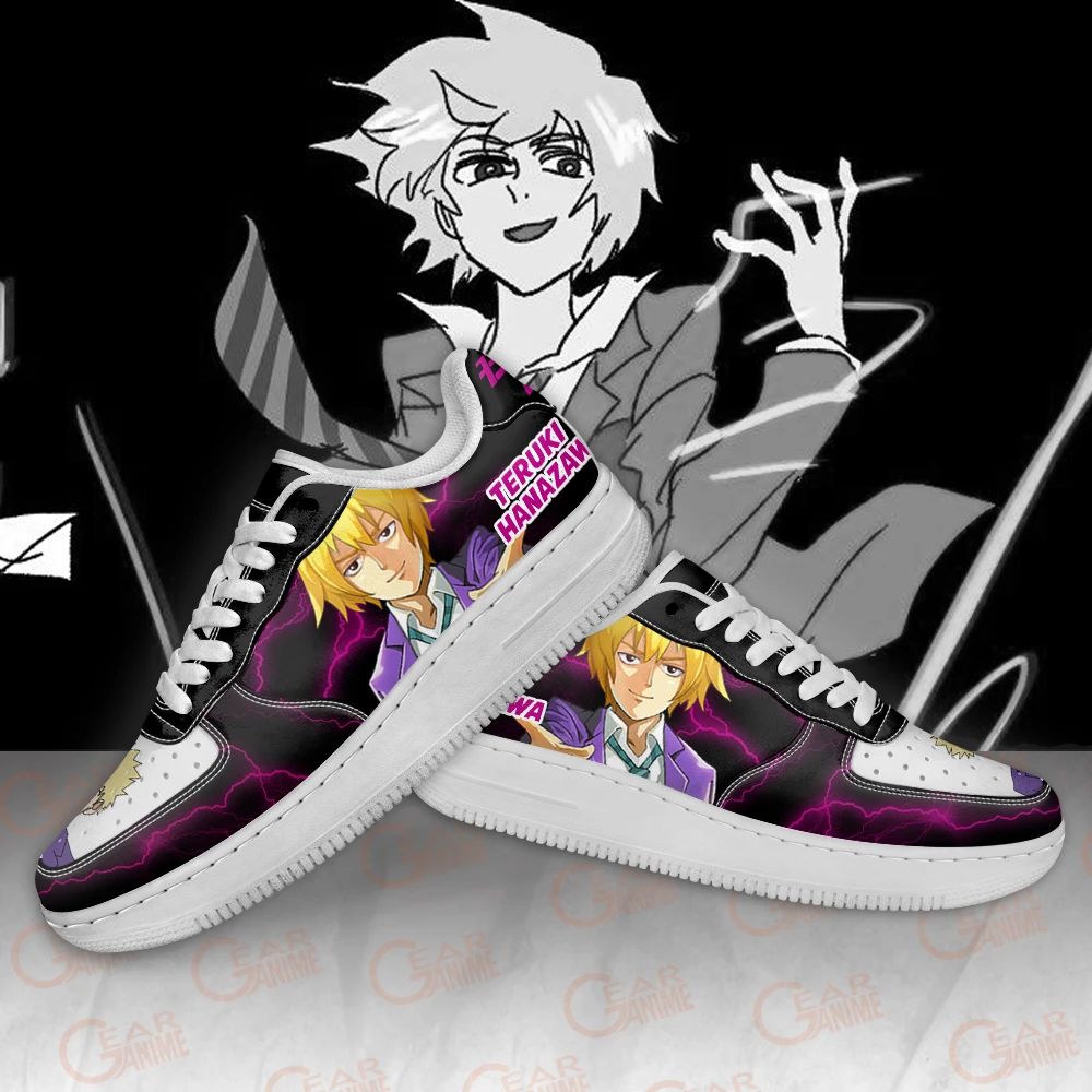 Teruki Hanazawa Shoes Mob Pyscho 100 Anime Sneakers Pt11 Unisex Men Women