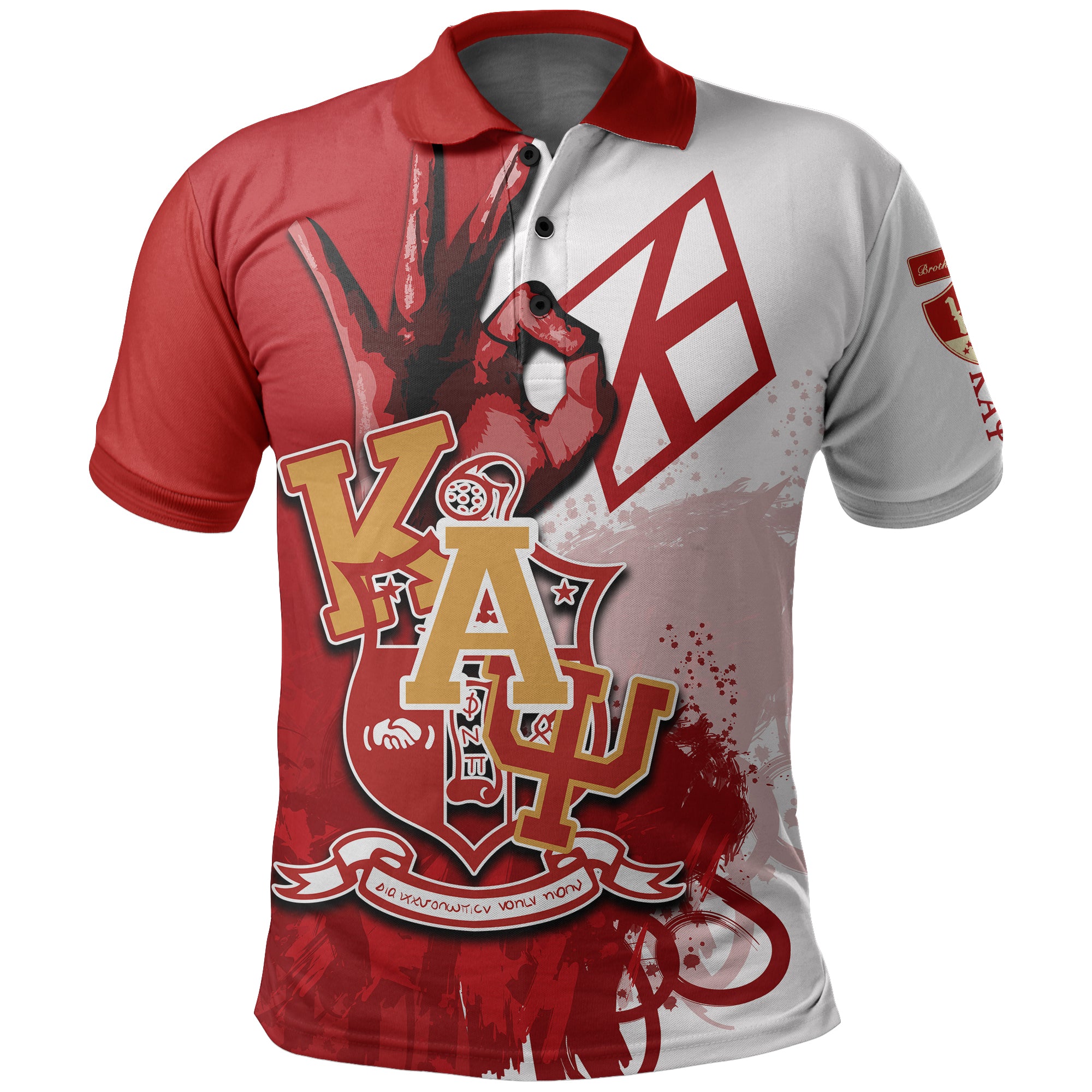 Kappa Alpha Psi Sherpa Polo Shirt Crest Special Style Lt6