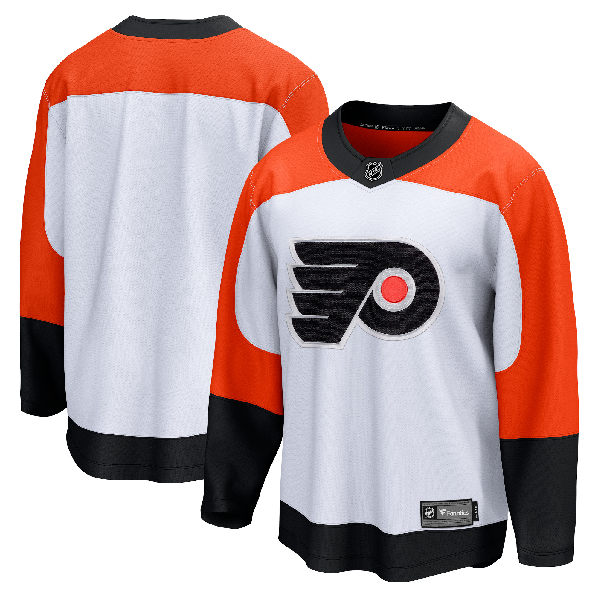 Philadelphia Flyers Branded Away Premier Breakaway Jersey – White