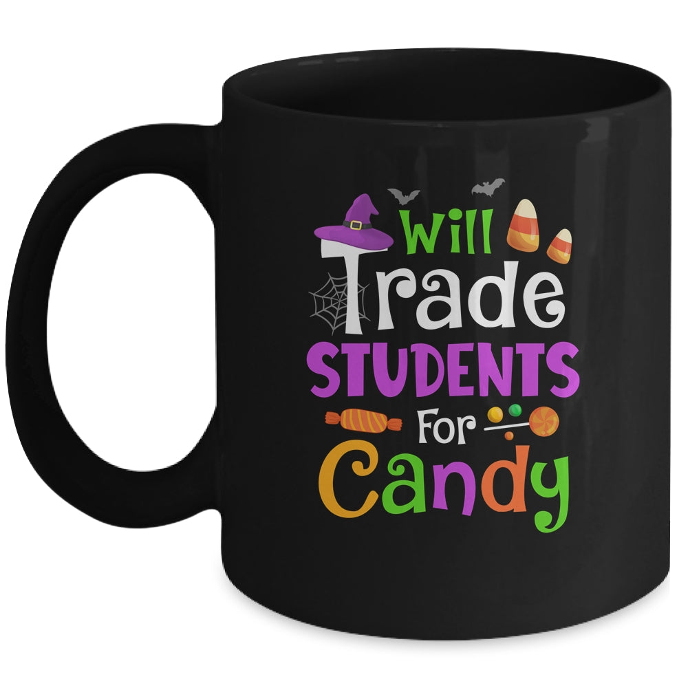 Will Trade Student For Candy Halloween Costume Teacher Mug