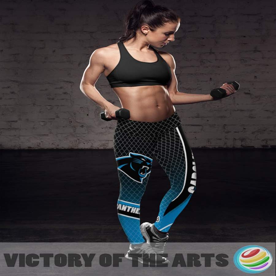 Artistic Fashion Carolina Panthers Leggings