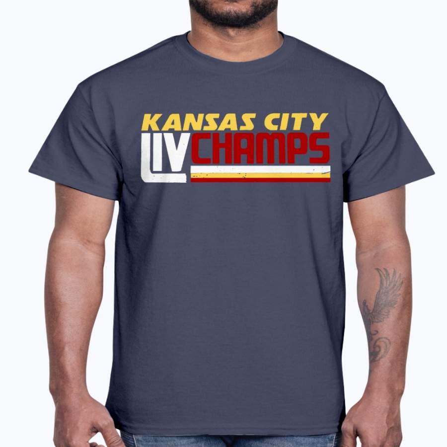 KANSAS CITY LIV CHAMPS SHIRT Kansas City Chiefs Super Bowl LIV Champions