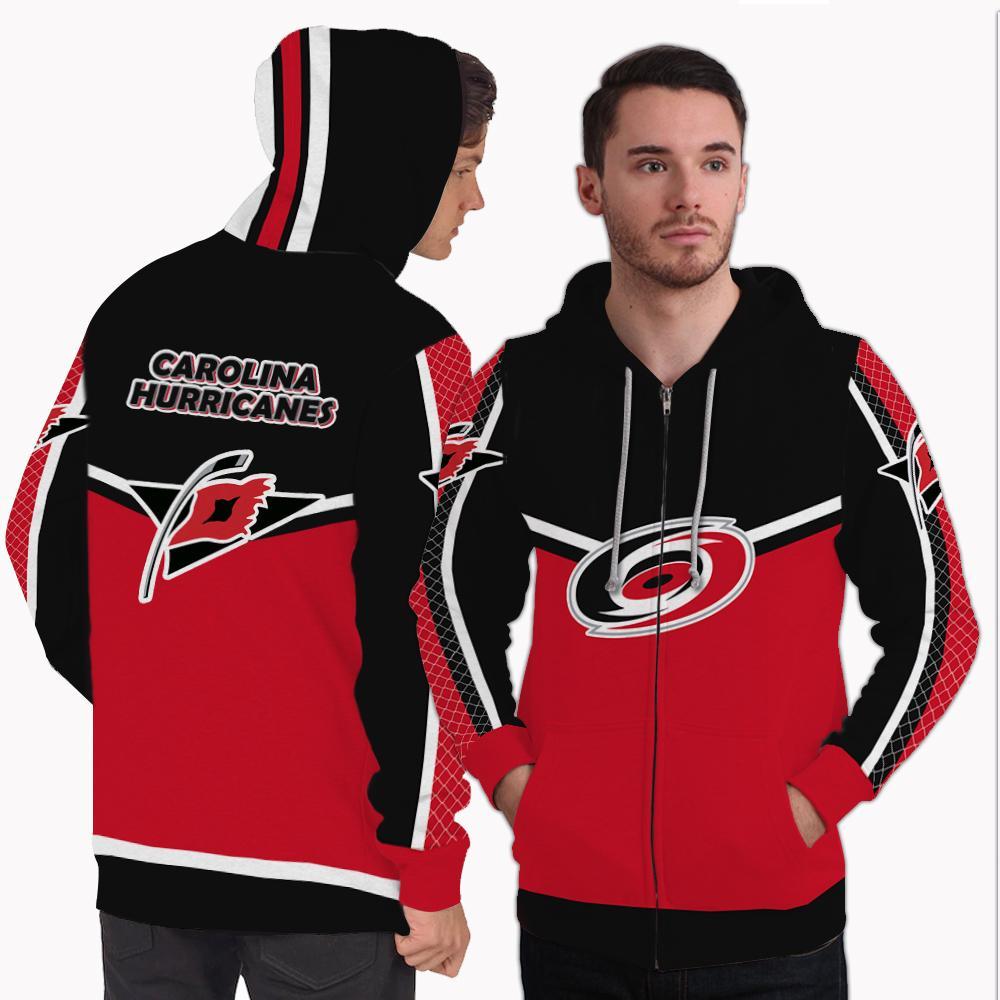 Strong Gorgeous Fitting Carolina Hurricanes Zip Hoodie