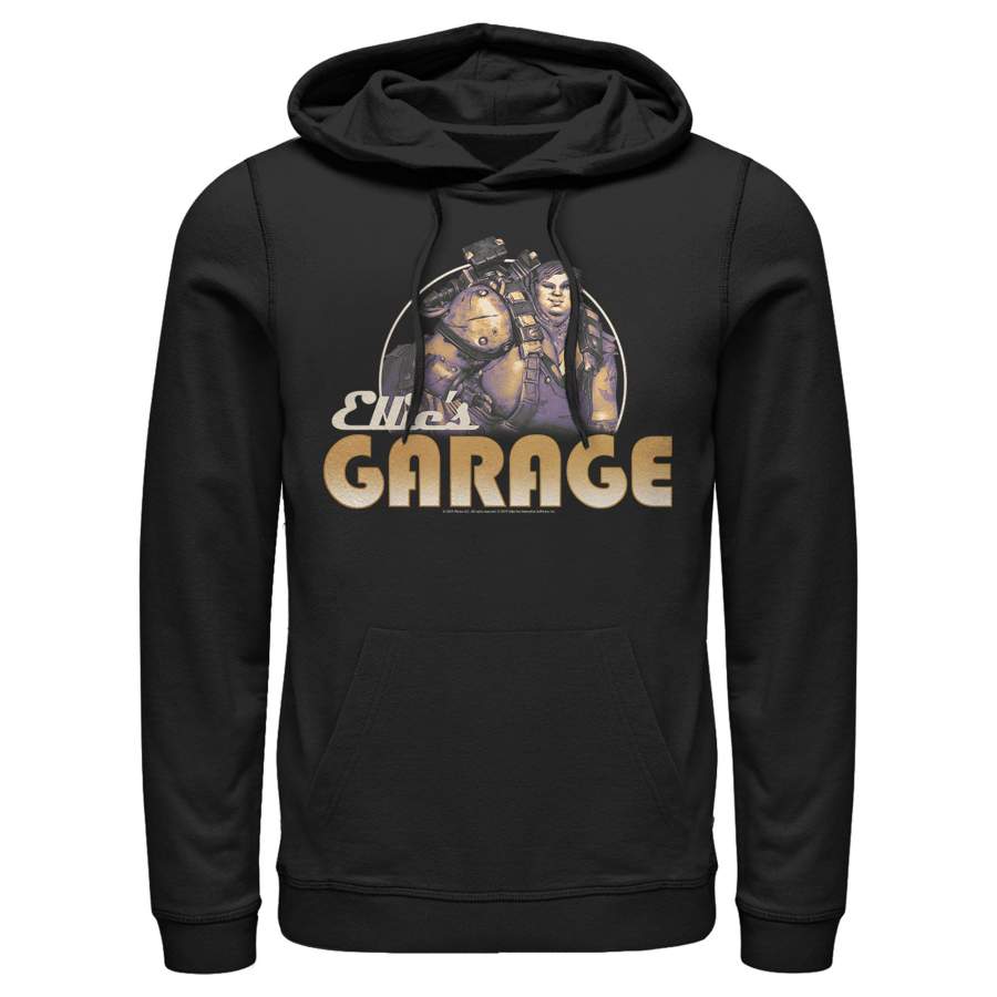 Borderlands 3 Men’s Ellie’s Garage  Lightweight Hoodie