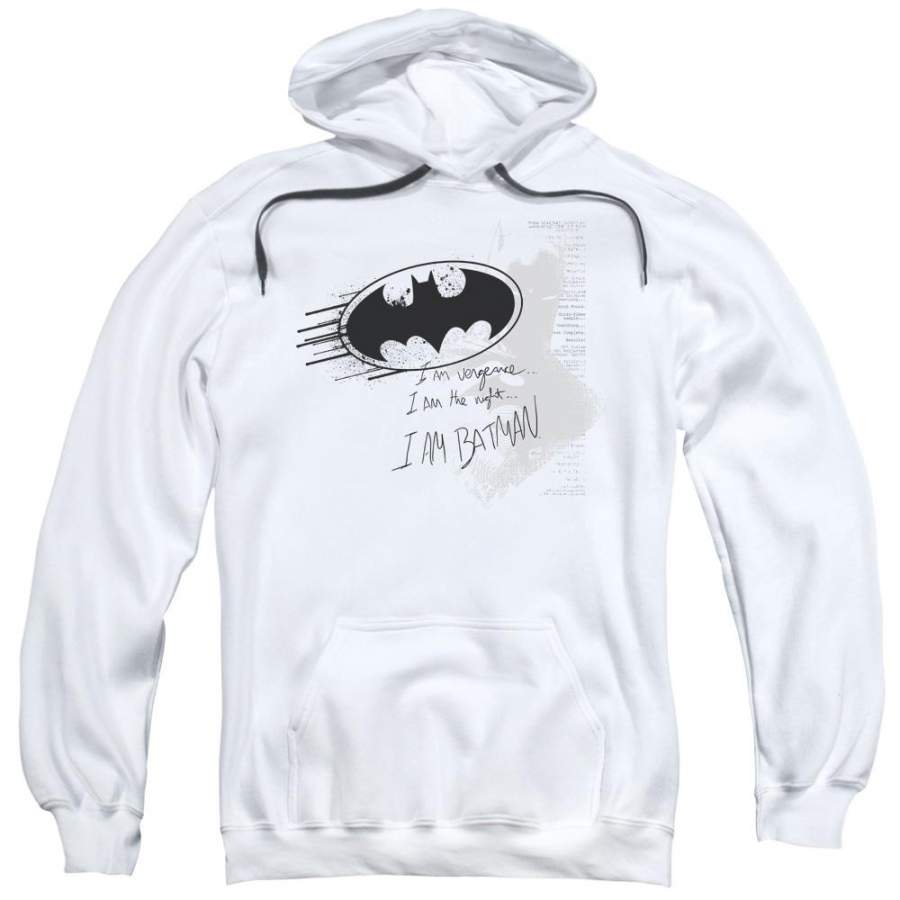 Batman – I Am Vengeance Adult Pull Over Hoodie