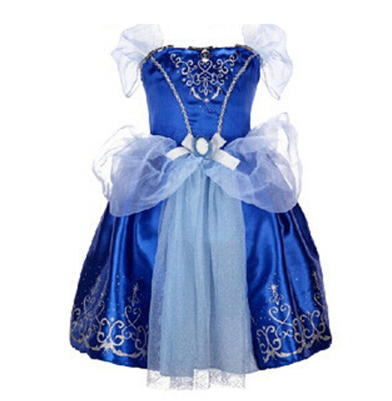 Snow White Princess sofia Anna Elza Princess Party Fantasia Vestidos Kids Girls Clothing Set Party Costume Wear Girls alx